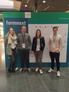 Das Team der AME GmbH auf der Formnext in Frankfurt