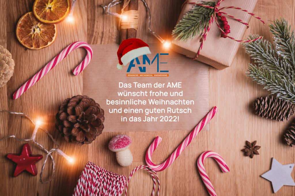 Weihnachtsgrüße 2021 vom AME Team